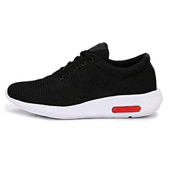 TYING Men-1200 Black Top Best Rates Training Shoes,Sports Shoes, Running Shoes for Men,Cricket Shoes,Casual Shoes,Loafers Shoes,Sneakers Shoes,Light Weight, Football Shoes,Comfortable for Men's
