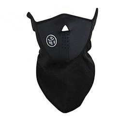 Kingsway Neoprene Half Face Mask for Men (Size : XL, Color : Black, Cotton Fabric)