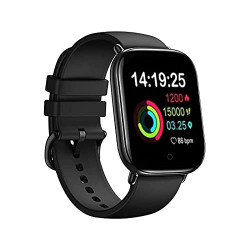 Tokdis Smart Band MX-5 Pro  Fitness Band Smartwatch, 1.5-inch Color Display, USB Charging, 5 Days Battery Life, Activity Tracker, Mens and Womens Health Tracking, Black Strap
