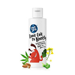 Captain Zack Don't Call Me Knotty Detangling Dog Serum 100 ml | Natural Extracts & Actives | Made with Silgreen C, Kale, Rice Bran Oil & Almond Oil | Paraben Free & Vegan Formula