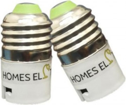 HomesElite E27 To B22 Base Socket Lamp Holder Plastic Light Socket(Pack of 2)