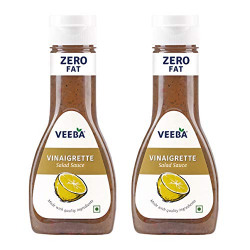 Veeba Vinaigrette Salad Sauce, 320g - Pack of 2