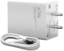 Mi 34215 67 W 3 A Mobile Charger with Detachable Cable(White)