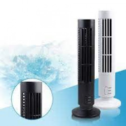 BELLOX Mist Air High Speed Mini USB Tower Fan t,Portable Tower Desk Fan,2-Speed Adjustable Mini USB Cooling Air Conditioner For Home Office Portable Electric Stand Up Tower Fan