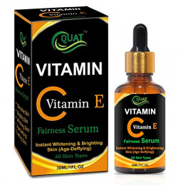 Quat Vitamin C & E Serum Helps Reduces Wrinkles Skin Booster, Women, Men (30ml)