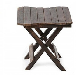 wood city handicrafts Stool(Brown, Pre-assembled)