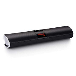 Tessco FS-306 Big Multifunctional Wireless Bluetooth Speaker | Portable Wireless Speaker Compatible with Phone, Tablet, TV (Black)