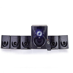 Envent Deejay 705 BT 5.1 Home Audio Multimedia Channel Speaker (Black)