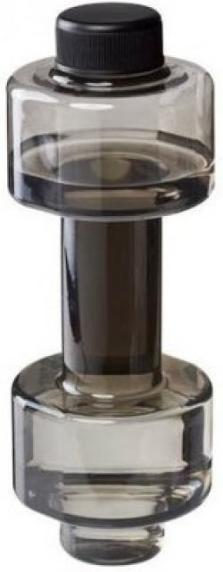 DEPISHA Dumbell Water Bottle1 500 ml Flask(Pack of 1, Black, Tritan)