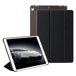 Gioiabazaar iPad Mini 1 2 3 Smart Case Cover [Synthetic Leather] Soft Back Magnetic Cover with Sleep/Wake Function [Ultra Slim] for Apple iPad Mini 1 2 3(Black)