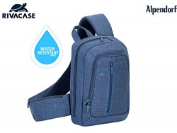 Rivacase Alpendorf 7529 Crossbody Sling Bag for Women, Crossbody Bag for Men, Rope Backpack, Hiking Bag, 13.3 Laptop Bag (Grey)