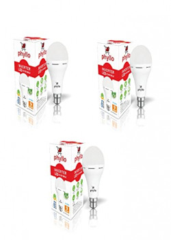 Phyllo 9 W AC-DC Standard B22 D Alfa Series Rechargeable Inverter Emergency LED Bulb(Cool Day Light, 9W AC-DC) (3)