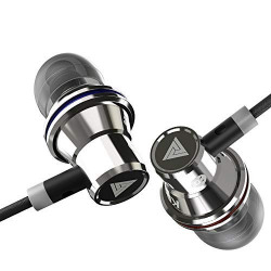 Denler Bass Max KD3 in-Ear Headphones with Mic (Silver)