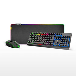 Ant Esports KM580 Gaming Keyboard & Mouse + MP400 RGB Gaming Mouse pad - XL