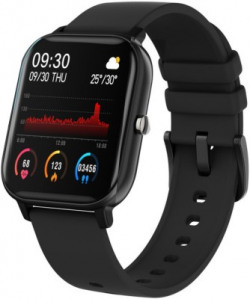 Fire-Boltt SpO2 Full Touch Smartwatch(Black Strap, Regular)