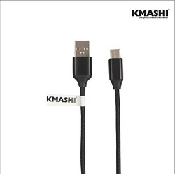 KMASHI Type C Braided Cable Black (TC01) - Black