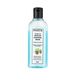 Inatur Jojoba Oil Micellar Cleansing Water Makeup Removal Deep Cleanser| Remove Dead Skin Cells| For Face, Eyes And Lips |Remove Impurities|Natural Makeup Remover| With Hibiscus Extracts| No Parabens |No Sulphate| For Men And Women|100ml
