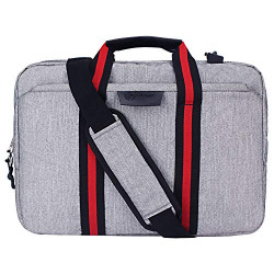 Archer Bowman 15 Inch Laptop Messenger Bag (Grey)