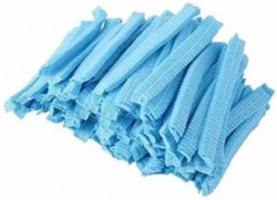 RRHR SALES Disposable Bouffant Caps for Surgical, Restaurants & Home Use,100 Pcs, Blue Surgical Head Cap Surgical Head Cap(Disposable)