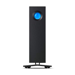 LaCie d2 Professional 8TB External Hard Drive Desktop HDD  USB-C USB 3.1 Gen 2, 7200 RPM Enterprise Class Drives, for Mac and PC Desktop, 5-Year Data Recovery Services & 1mo Adobe CC (STHA8000800)