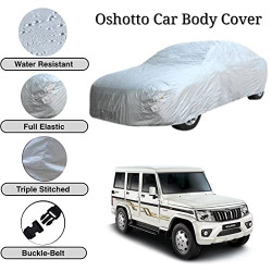Oshotto/Recaro Silvertech Car Body Cover Compatible with Mahindra Bolero