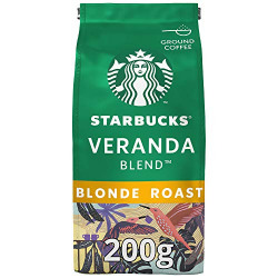 Starbucks Veranda Blend Blonde Roast Ground Coffee, 200 Grams