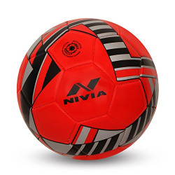 Nivia Blade PVC Football ( Size: 5, Color : Red, Ideal for : Training/Match )