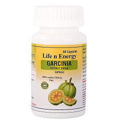 Life N Energy Garcinia Cambogia Extract 500 Mg Capsules - 60 Capsules for Weight Loss and Fat Burner
