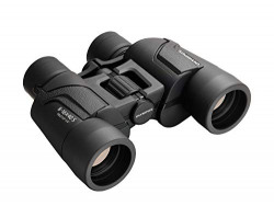 Olympus Binocular 8-16x40 S Binocular, Natural Colours, Wide Field of View, Lightweight - Ideal for Nature Observation, Birdwatching and Concerts, 8 to 16x Magnification, Black (V501024BU000)