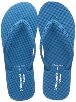 BATA Women's Ortho Comfit Ladies Blue Flip Flop-4 UK (5779299)