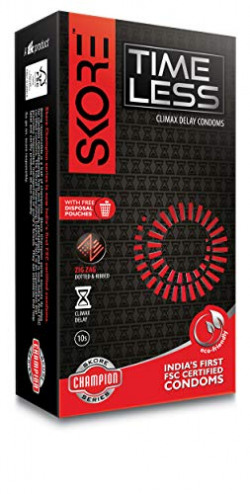Skore Timeless Climax Delay Condoms - 1 Pack (10 pieces)