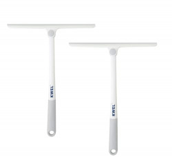 KWEL Rotatable Cleaning Glass Wiper Window Cleaner Long Handle - Pack of 1