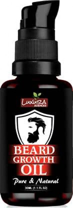 Luxura Sciences Beard Growth Oil 30 ML For Beard and Mustache Growth with Onion Extract.