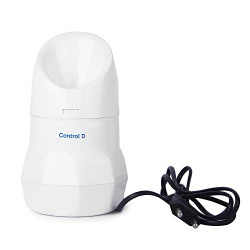Control D Portable Steam Vaporizer and Inhaler Vaporizer Machine for Facial Steaming Personal Steamer Steamer for cold and cough (White)