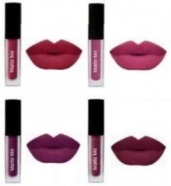 Rsentera Red Edition Best Quality Long Lasting Kiss Proof Beauty Lipstick m-A-c Combo Set Of 4 Lipstick(multicolour, 12 ml)