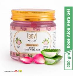 Taavi Bright Glow Rose Aloe Vera Gel(200 g)