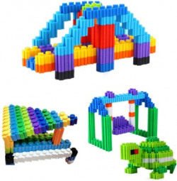 Planet of Toys 150pcs. Stem Education Series Variety Particles Blocks(Multicolor)