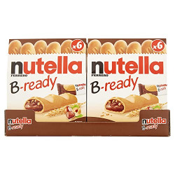 Nutella B-Ready 22gm x 6 - Pack of 2 (132gm x 2)