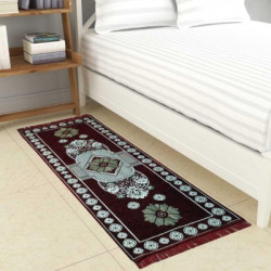 Sasta Sunder Tikau Acrylic Floor Mat(COFFEE, Small)