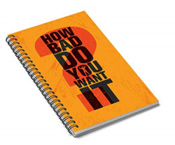 Paper Plane Design Plain Pages Notebook - Personal Diary, Doodle, Notes, Planner - A5 Size - 140 Pages - Wire Bound(DESIGN18)