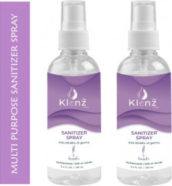 klenz Multipurpose Sanitizer Spray Sanitizer Spray Bottle + Refill(2 x 100 ml)
