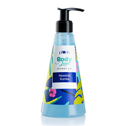 Plum BodyLovin' Hawaiian Rumba Shower Gel (Body Wash) | All Skin Types | Beachy/Aqua | 100% Vegan | Suitable for Winters