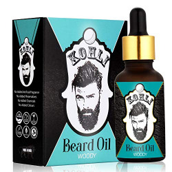 KOHLI Beard Growth Oil with Sandalwood,Aragan and 9 natural Oil,30ml