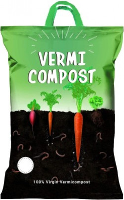 XERTA VERMICOMPOST FOR PLANTS AND GARDENING-10KG-1850 Manure(10 kg, Powder)