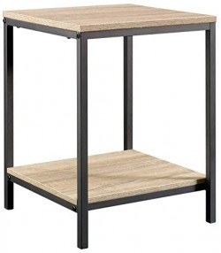 Sauder North Avenue Side Table, Charter Oak Finish