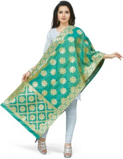 Rani Saahiba Art Silk Self Design, Woven Women Dupatta