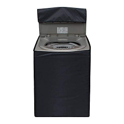 Amazon Brand - Solimo PVC Water Resistant Top Load Fully Automatic Washing Machine Cover, Grey