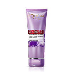 L'Oreal Paris Revitalift Gel Cleanser, Gentle Cleansing and Hydration, With Hyaluronic Acid, 50ml