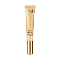 Lakme Absolute Argan Oil Radiance Night Revival Eye Cream with Argan Oil Reduces Dark Circles, 15 g
