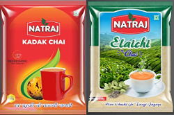 Natraj Beverages & Beverages Combo of Elaichi & Kadak Chaai, 250 GMS, 2 Packets
